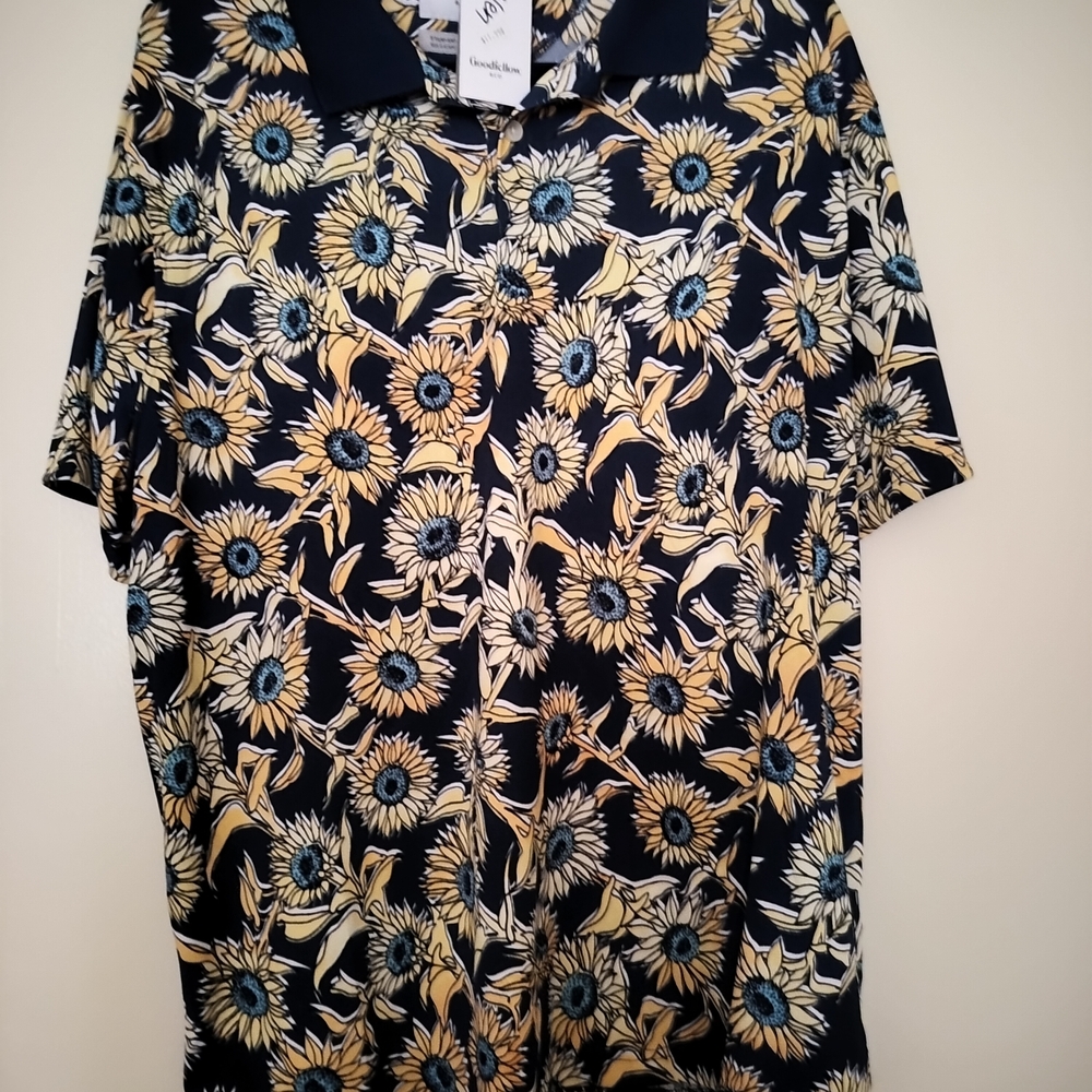 Floral Patterned Men's Shirt